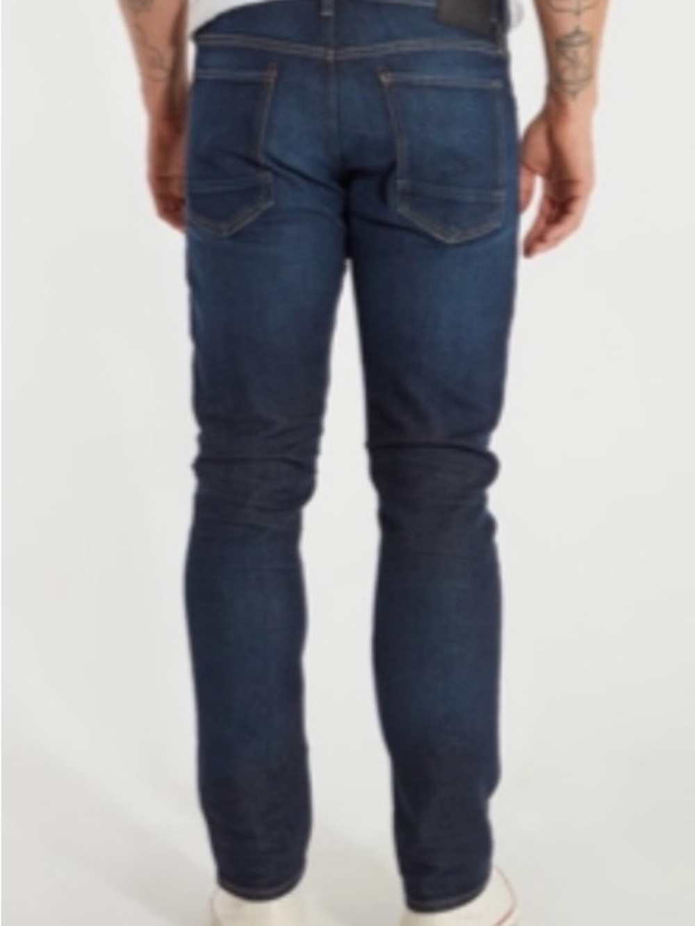 NEW Hudson Men's Jeans Blake Slim Straight AIRWALK Dark Blue Size 33x 34